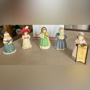 Estate auction Maud Humphrey Bogart 5-Figurines - Winter